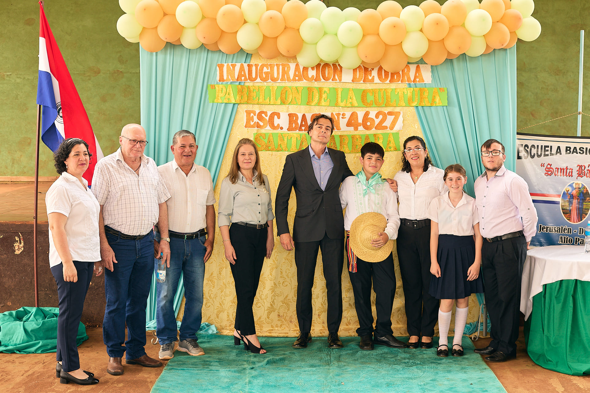 INAUGURACIÓN DEL PABELLÓN DE CULTURA – ESCUELA SANTA BÁRBARA
